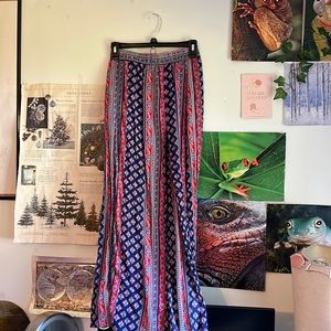 Boho forever 21 maxi skirt